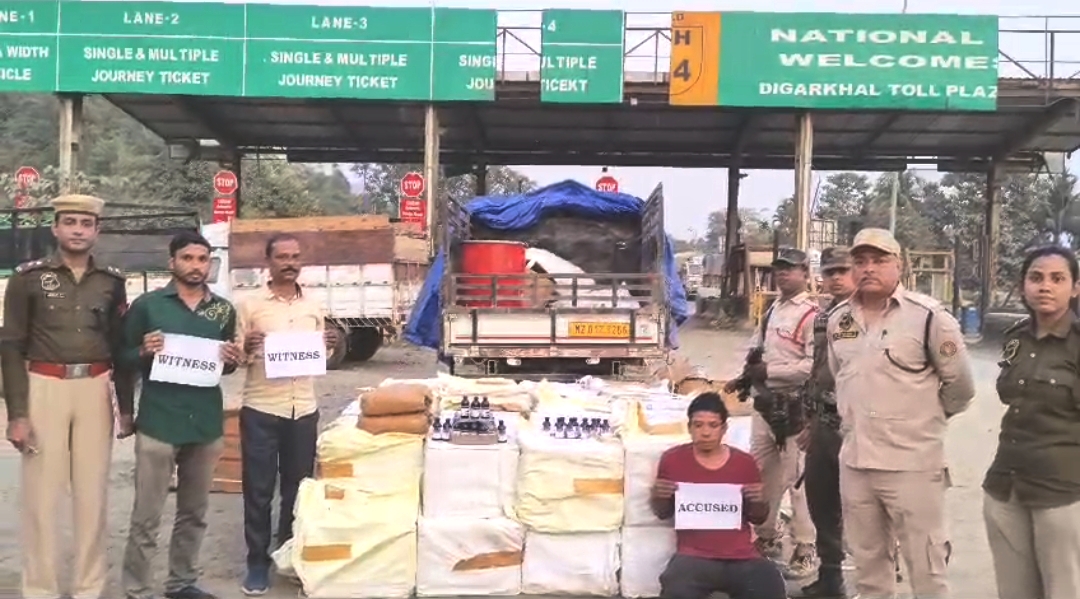 কালাইন পুলিশের বিশাল সাফল্য: দিগরখাল টোলগেটে বিপুল পরিমাণ নেশা সামগ্রী উদ্ধার