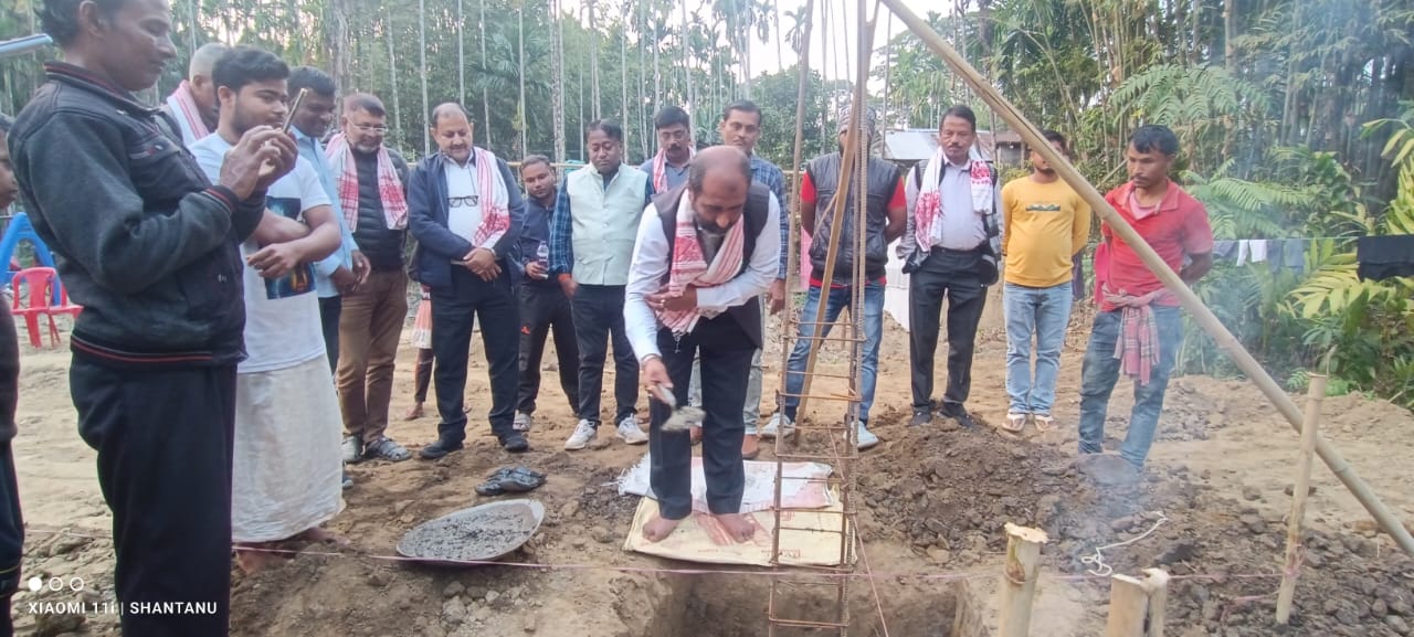 ২৫ লক্ষ টাকায় চৈতন্যনগর মডেল অঙ্গনওয়াডি সেন্টারের শিলান্যাস