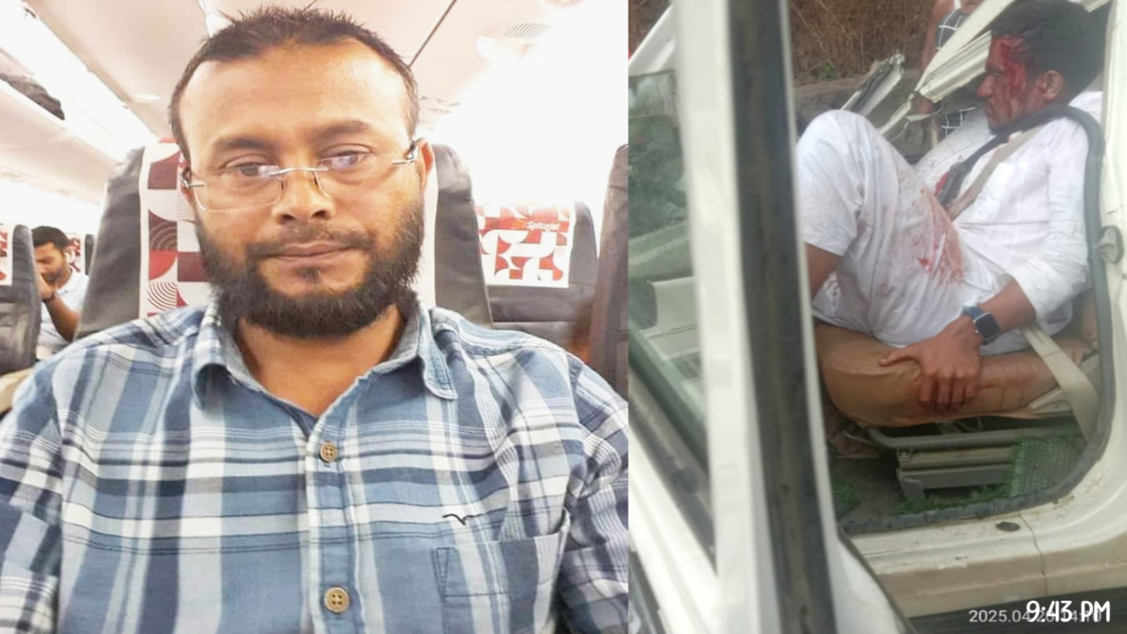 হিট অ্যান্ড রান দুর্ঘটনায় নিভে গেলো কাটিগড়ার দুই প্রদীপ -পুত্রকে আনতে গিয়ে পিতা ফিরলেন না চিরদিনের জন্য