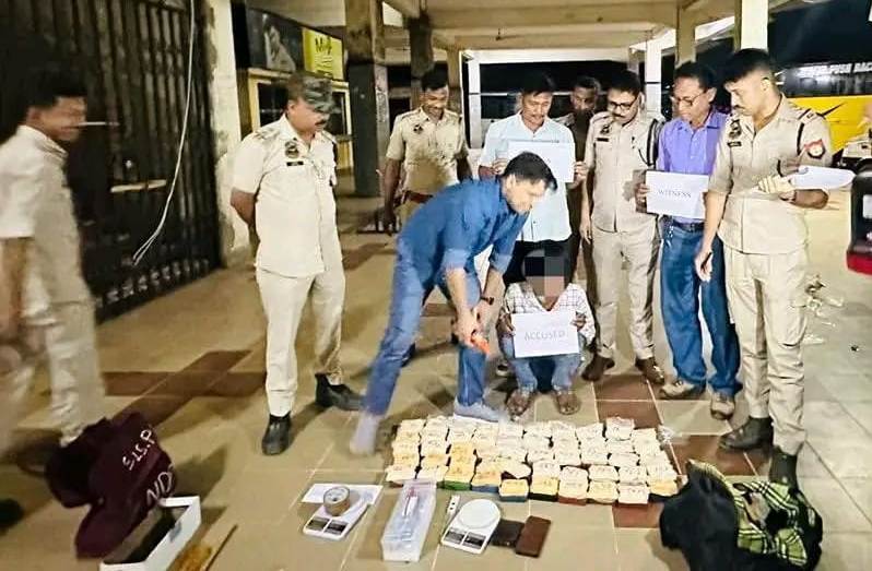 শিলচরে তিন কোটি টাকার হেরোইনসহ মাদক পাচারকারী আটক