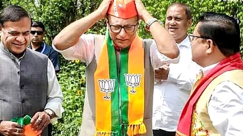 অসম রাজনীতিতে গেম চেঞ্জার বরদলৈ, ১৬ বছরের যাত্রার অবসান, কংগ্রেস ত্যাগ করে বিজেপিতে