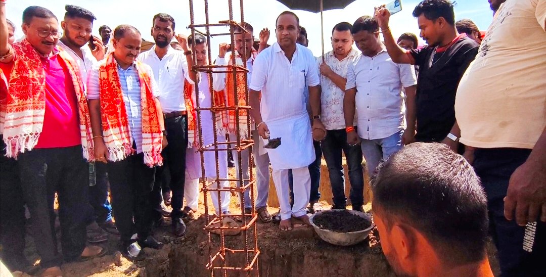 পশ্চিম কাটিগড়ার রাজপুরে বিধায়কের হাত ধরে ১১ কোটির মিনি স্টেডিয়ামের ভিত্তিপ্রস্তর স্থাপন