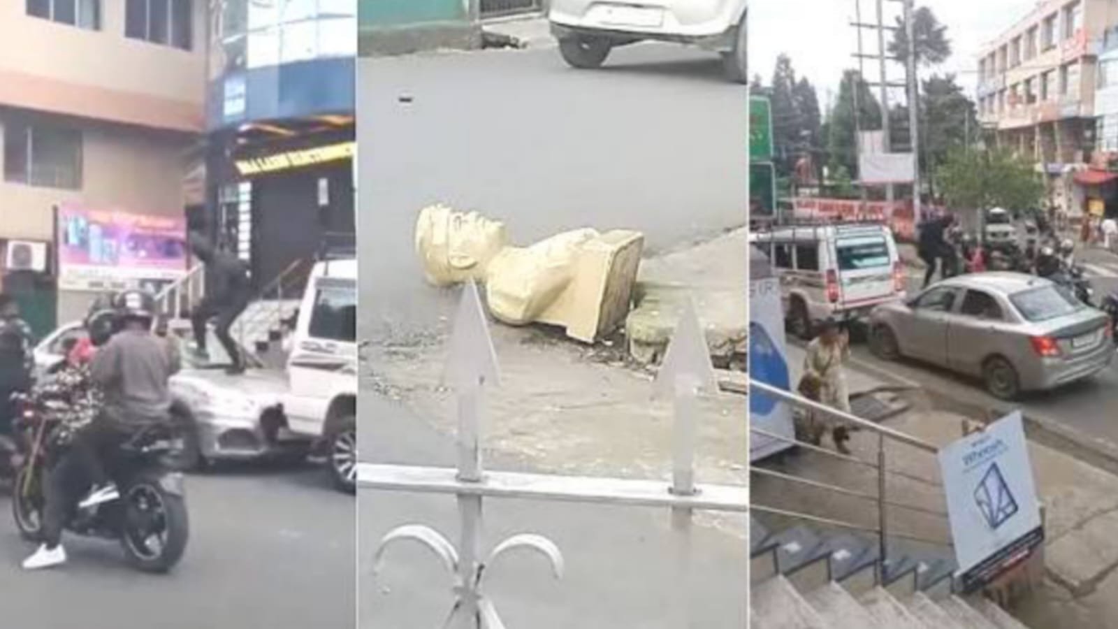 শিলঙে বরেণ্য মনীষীদের মূর্তিতে বর্বর তাণ্ডব, খাসি স্টুডেন্ট ইউনিয়নের অরাজকতার বিরুদ্ধে সোচ্চার ‘বাংলা সাহিত্য সভা, অসম